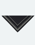 Elly Scarf folded in half as a triangle