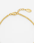 Dallas Micro Tennis Bracelet in Citrine CZ