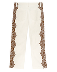 flat lay of wayne jean with white background, back