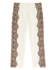 flat lay of wayne jean with white background, front