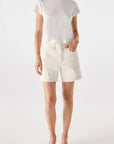 Billie Short in Bone full body front