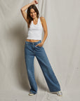 Blondie Tank White with jeans