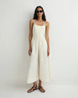 Kyoto Crop Flare Pant full body front