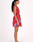 Becca Dress full body side view on model