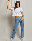 Perfect White Tee Cher Tee full body front