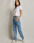 Perfect White Tee Cher Tee full body side