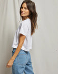 Perfect White Tee Cher Tee side
