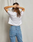 Perfect White Tee Cher Tee back