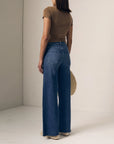 Column Jean in Millie full body other side view