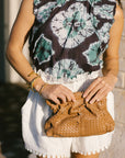 Mara Scalise Athena Cuff on model with other bracelets