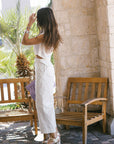 Nonchalant Mel Sleeveless Crop full body back