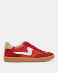 Notice Suede Crimson Sneaker side view