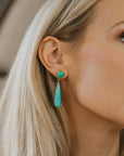 Lizzie Fortunato Alaria Drop Earrings close up view
