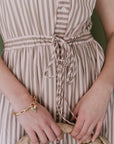 Jenny Bird Padlock Heart Chain Bracelet front