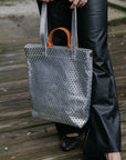 Askk Vegan Leather Brighton Pant close up