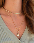 Thatch Birth of Venus Rolo Necklace close up