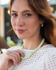 Mignonne Gavigan Carved Opal Strand from afar