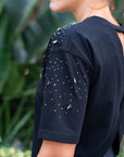 Martisy Open Back Tee shoulder detail