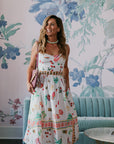 Amanda Uprichard Santorini Midi Dress front