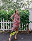 Essentiel Golobo Print Long Sleeve Top full body front