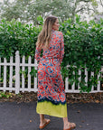 Essentiel Golobo Print Long Sleeve Top full body back