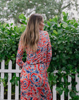 Essentiel Golobo Print Long Sleeve Top back