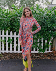 Essentiel Golobo Print Long Sleeve Top front