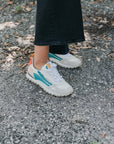 Toronto Sneaker on woman with black jeans