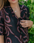 Kevin Short Sleeve Shirt close up