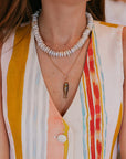 Necklace Gem of the Sea on model