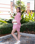 Staud Nico Montauk Stripe Mini Dress side