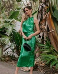 Berenice Sequin Midi Skirt front