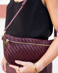 Grande Fanny Woven Zig Zag