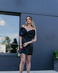 Elliatt Ember Bow Mini Dress full body