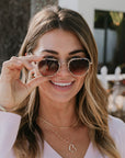 Jennifer Zeuner Gianna Necklace from afar