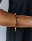 Jenny Bird Andi Slim Bracelet on wrist