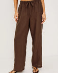Emmie Pant Espresso front