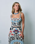 Cora Top and Ocean Skirt front