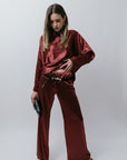 Covey Top front view with matching pant