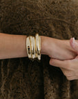 Mega Lennon Bangle on wrist