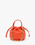 Emma Bag front view on white background with bag strap added