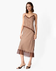 Sharon Skirt full body front view on model