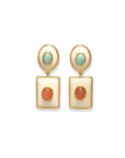 Ethereal Pool Earrings Citrus