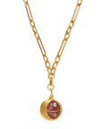 Pomegranate Pendant Necklace