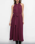 Everley Button Up Midi Dress front