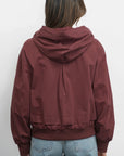 Grant Twill Hooded Jacket back