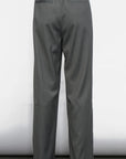 Gray pants on a white background, back