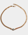 Giulia Necklace by itself laid flat