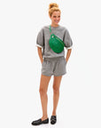 Grande Fanny Grass Woven Checker full body view