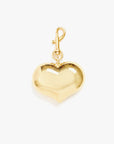 Grand Mylar Heart Fob by itself